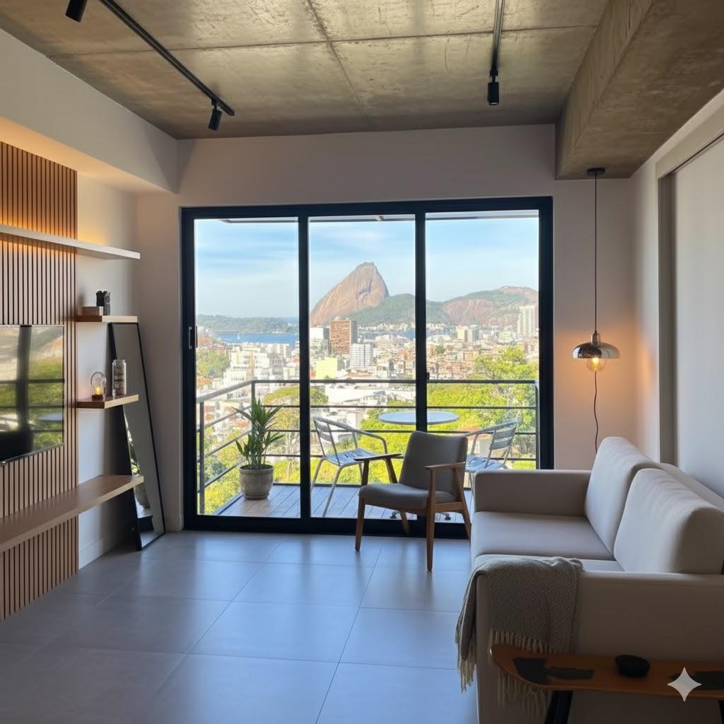 Loft de luxo em Loft Teresa – Urban Rio Lofts